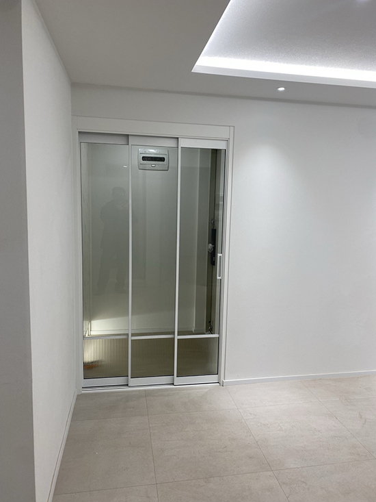 [중문시공] 노원구 아파트 3연동중문 시공하였습니다